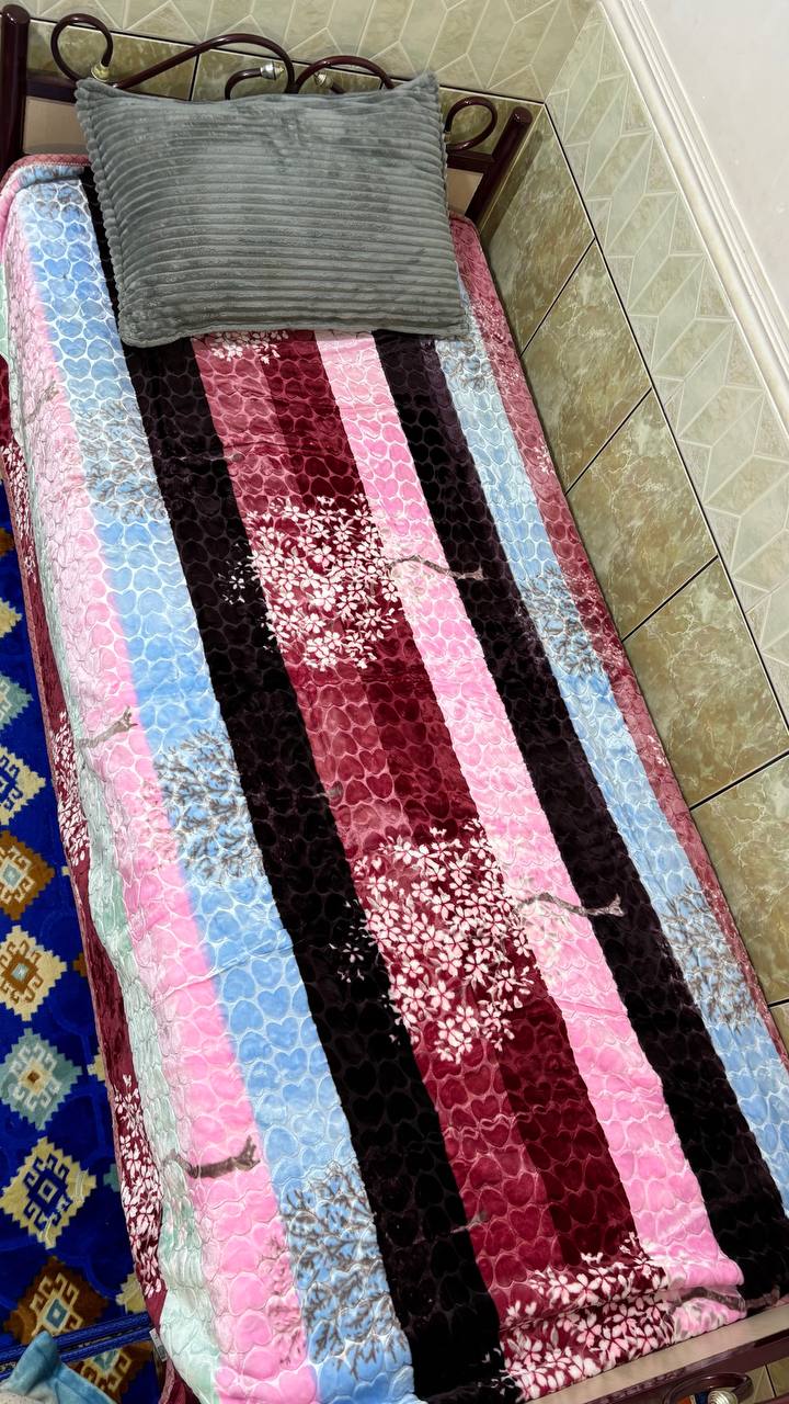 پتو ضخیم ابریشمی کلودی یک نفره برند سنفیلا کد۹