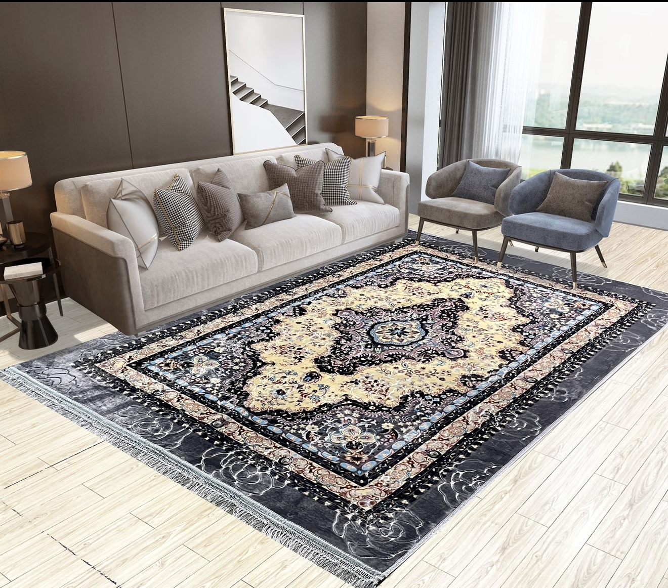 پتو فرش برند ترولاو ۶ متری سلطنتی