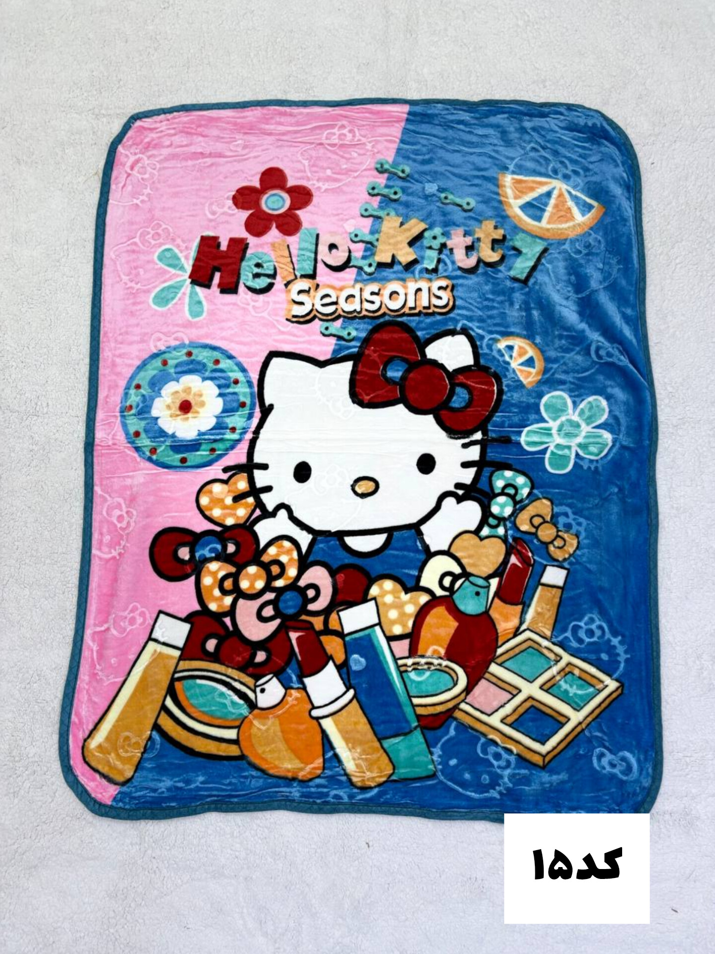 پتو کودک ابریشمی دو رو کد ۱۵