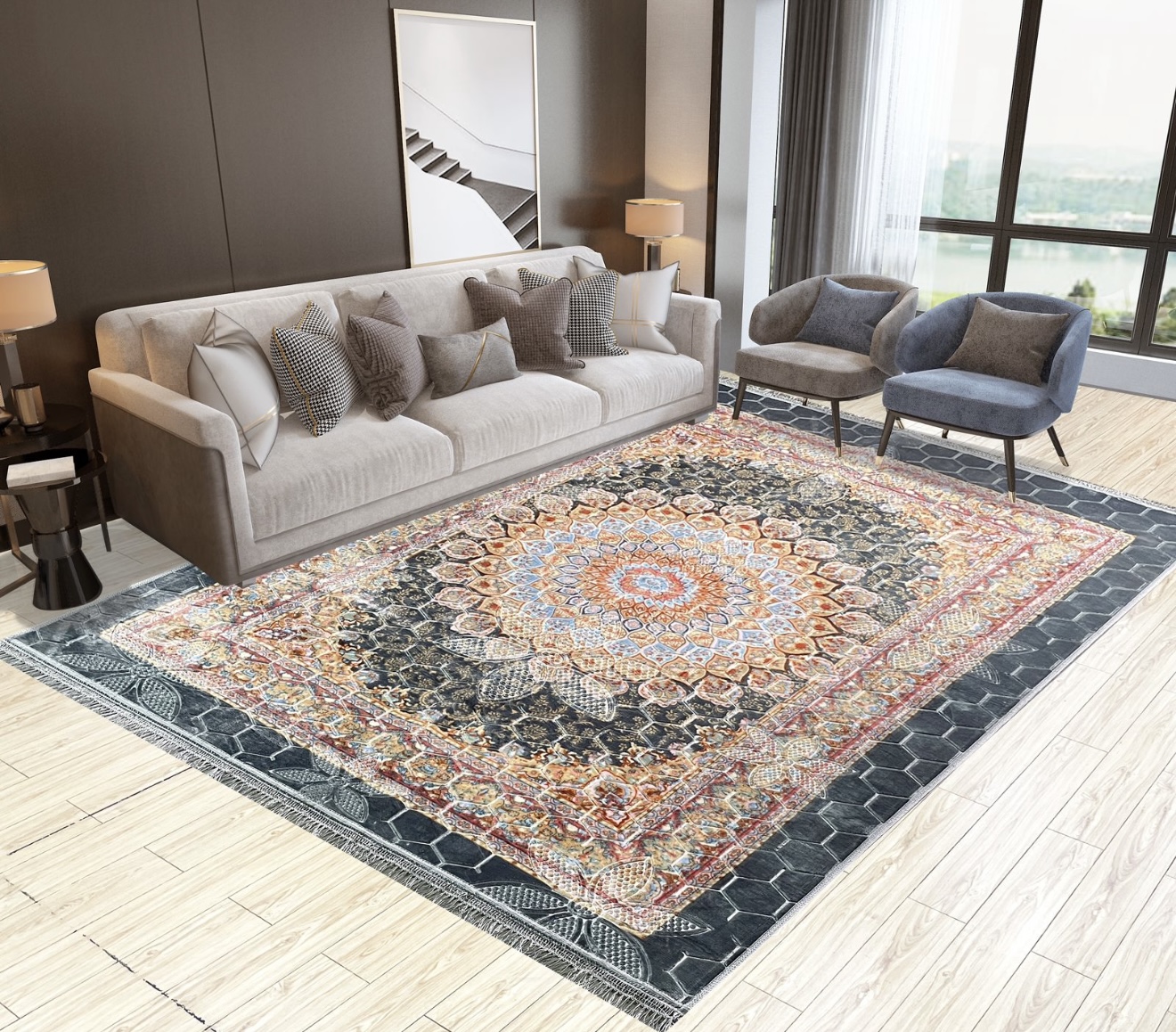 پتوفرش ترولاو ۶متری کد ۲